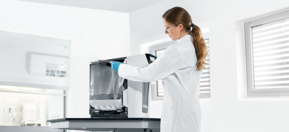 Utilisation du Satorius Arium mini avec technologie Bagtank