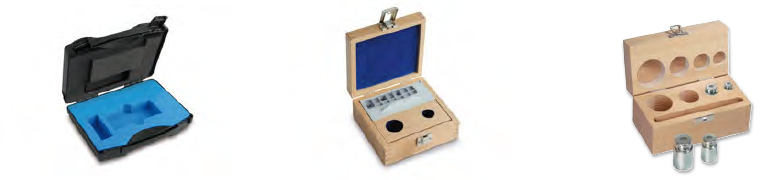 Valises pour jeux de poids individuels