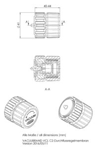 20677137 Massblatt Vcl C2 Durchflussregelmembran