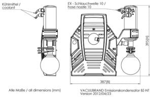 Masblatt Ausbausatz Emmissionskondensator 8z