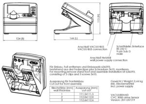 Massblatt Cvc3000 Ohne Sensor