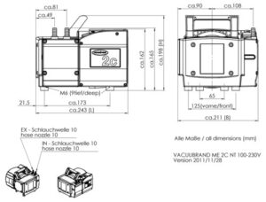 Massblatt Me2c Nt 100 230v