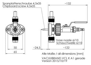 Massblatt Vcl K A1 Gerade