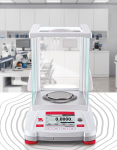 Vibrations chez une balance d'analyse