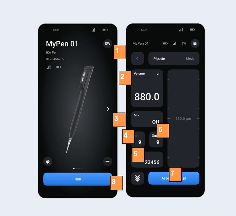 IKA Pen App