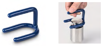 Gewichtshandvat voor de behandeling van testgewichten