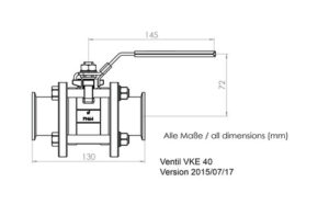 20675506 Massblatt Ventil VKE 40 1