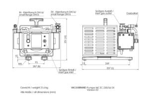 20696920 Massblatt Mz 2c Ex
