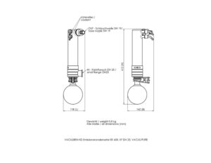 20751801 Massblatt Emissionskondensator Kf Dn 25