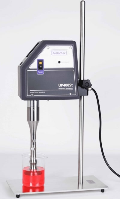 Hielscher UP400ST Homogenisators Laboratorium Ultrasoon Imlab