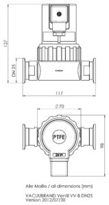 Ventil Vv B Dn25