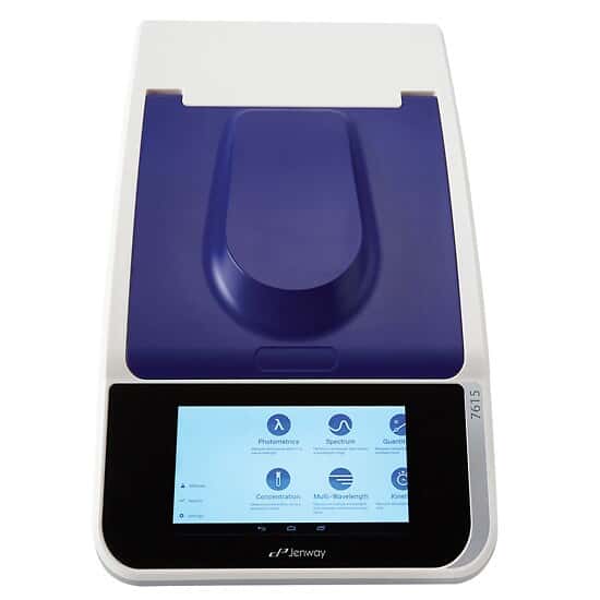 Jenway 8305626 Scanning Uv Visible Spectrophotometer 198 To 1000 Nm White Abs Plastic 100 240 Vac 50 60 Hz 8305626
