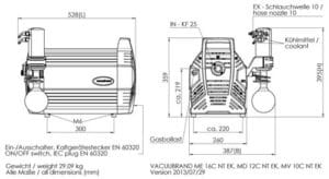 Massblatt Me16cntek Md12cntek Mv10cntek