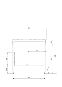 Asem Scheme Laboratory Bench P900 Pt 900 25