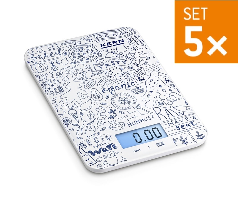 KERN Designkeukenweegschaal FGE 5K-3S05