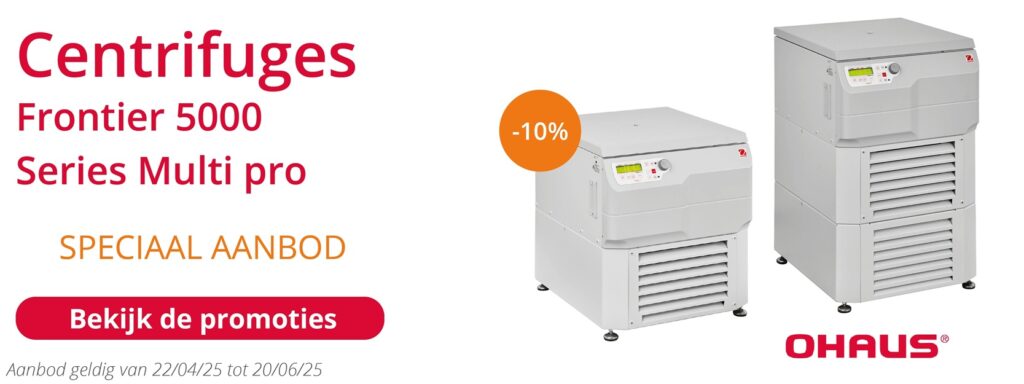 Promotie Centrifuges van OHAUS