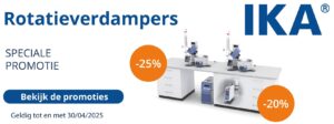Promotie Rotatieverdampers van IKA