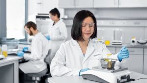 8 langues intégrées dans le Sartorius Entris II