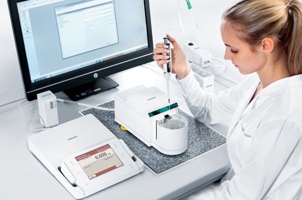 Kalibreer volgens de ISO 8655 norm